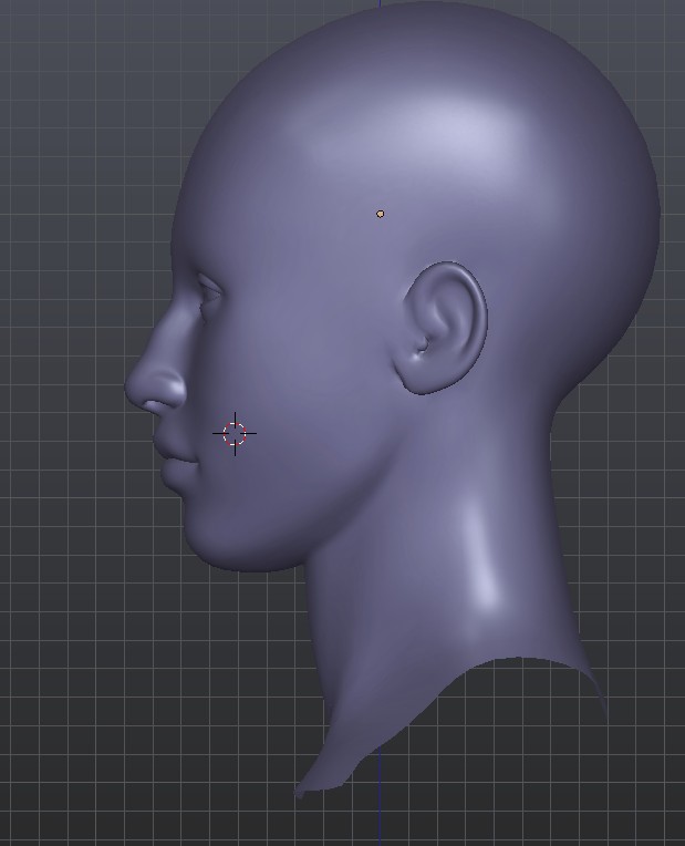 Female head preview image 3
